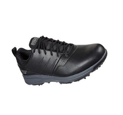 Férfi Skechers GO GOLF Torque Pro Golf Cipő Fekete Szürke | HUI808L