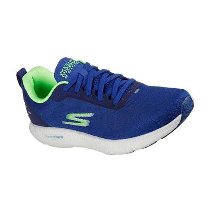Férfi Skechers GO RUN 8 - Bionic Edzőcipő Kék Világos Zöld | HU4939Q