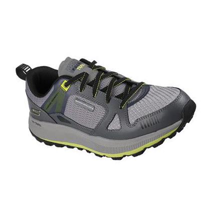 Férfi Skechers GO RUN Pulse - Ultra Radius Trail Futócipő Szürke Fekete | HU4539B