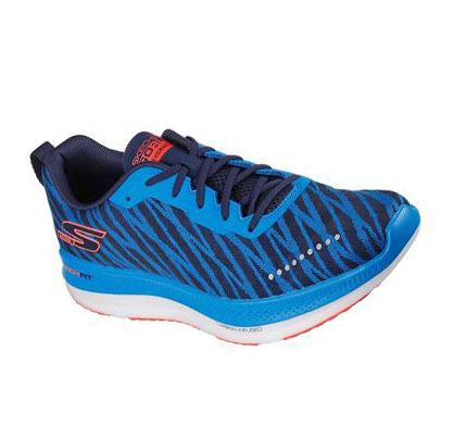 Férfi Skechers GO RUN Razor Excess 2 Futócipő Kék Sötétkék | HU4850L