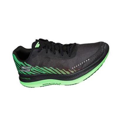 Férfi Skechers GO RUN Razor Excess Futócipő Fekete Világos Zöld | HU4839P