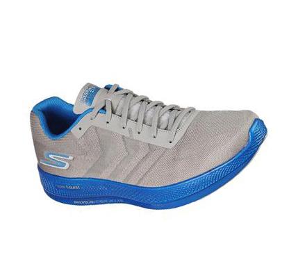 Férfi Skechers GO RUN Razor Futócipő Szürke Kék | HU4812K