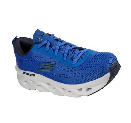 Férfi Skechers GO RUN Swirl Tech Futócipő Kék | HU64878