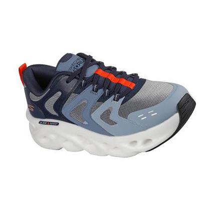 Férfi Skechers GO Run Swirl Tech - Surge Futócipő Sötétkék Kék | HU6450K