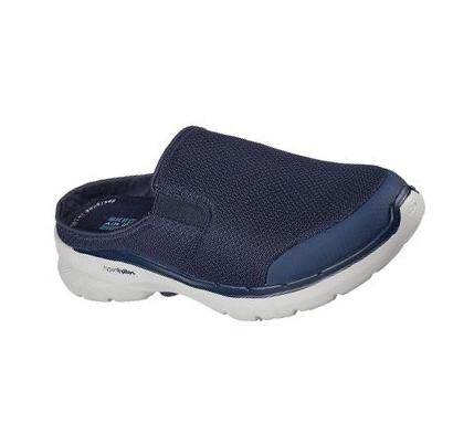 Férfi Skechers GO WALK 6 - Cabrio Gyalogló Cipő Sötétkék | HU79374