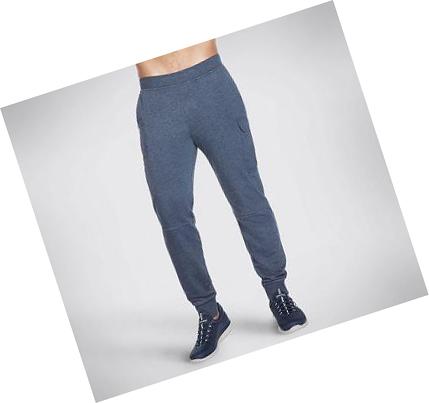 Férfi Skechers GO WALK Everywhere Cargo Jogger Nadrág Sötétkék | HU3275Q