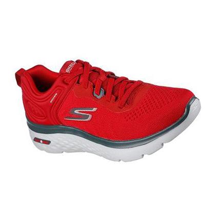 Férfi Skechers GO WALK Hyper Burst Gyalogló Cipő Piros | HU5912S