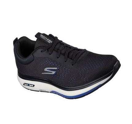 Férfi Skechers GO WALK Workout Walker - Outpace Gyalogló Cipő Fekete Kék | HU6714L
