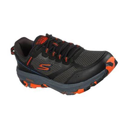 Férfi Skechers GOrun Altitude - Marble Rock Trail Futócipő Fekete Narancssárga | HU44125