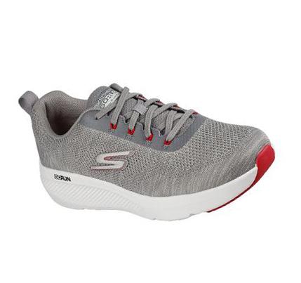 Férfi Skechers GOrun Elevate - Cipher Futócipő Szürke Piros | HU4489D