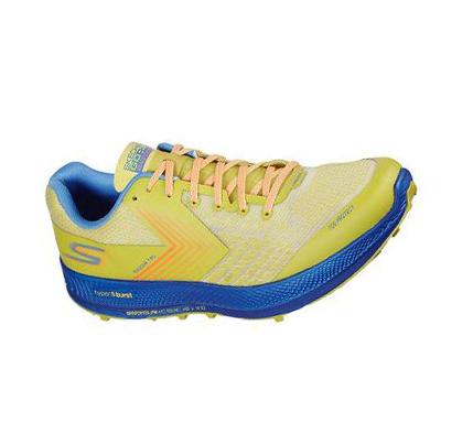 Férfi Skechers GOrun Razor Trail Futócipő Sárga Kék | HU4764L