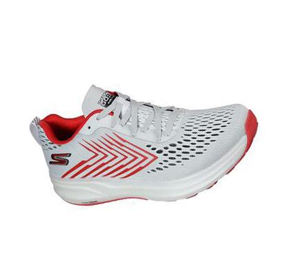Férfi Skechers GOrun Ride Flow Edzőcipő Szürke Piros | HU4714L