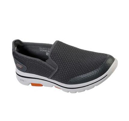 Férfi Skechers GOwalk 5 - Apprize Gyalogló Cipő Szürke | HU4231E