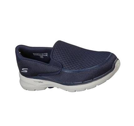 Férfi Skechers GOwalk 6 - Orva Gyalogló Cipő Sötétkék | HU7950R