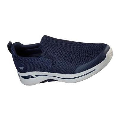 Férfi Skechers GOwalk Arch Fit - Togpath Slip Ons Sötétkék | HU5657B