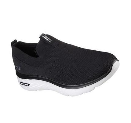 Férfi Skechers GOwalk Hyper Burst - Manchester Gyalogló Cipő Fekete | HU4506L