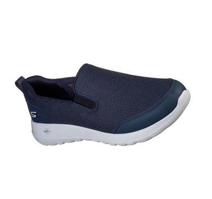 Férfi Skechers GOwalk Max - Clinched Gyalogló Cipő Sötétkék | HU6900S