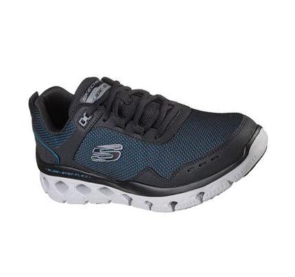 Férfi Skechers Glide-Step Flex - Blados Gyalogló Cipő Fekete | HU6675E