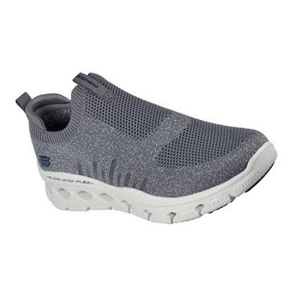 Férfi Skechers Glide-Step Flex Gyalogló Cipő Szürke | HU6625G