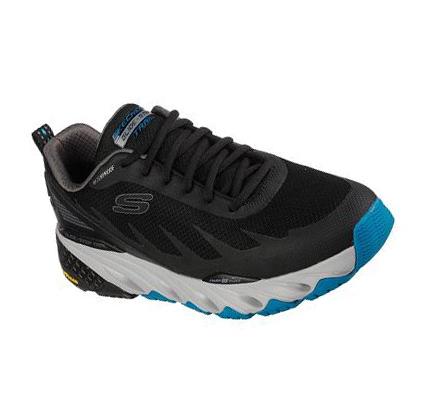 Férfi Skechers Glide-Step Trail - Botanic Túracipő Fekete | HU4033P