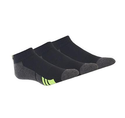 Férfi Skechers Half Terry Sport - 3 Pack Zokni Fekete | HUI850W