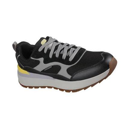 Férfi Skechers Heminger - Odello Oxford Cipő Fekete | HUI386L