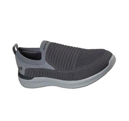 Férfi Skechers Lattimore - Carlow Slip Ons Szürke | HU50820