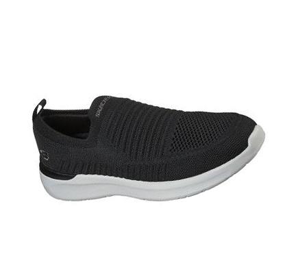 Férfi Skechers Lattimore - Carlow Slip Ons Fekete | HU5093D