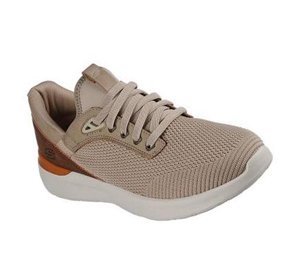 Férfi Skechers Lattimore - Lasiter Slip Ons Barna | HU6964B