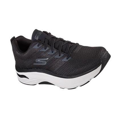 Férfi Skechers Max Cushioning Arch Fit - Unifier Edzőcipő Fekete Fehér | HU6387D