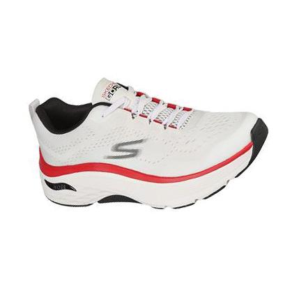 Férfi Skechers Max Cushioning Arch Fit Edzőcipő Fehér Fekete | HU6412C