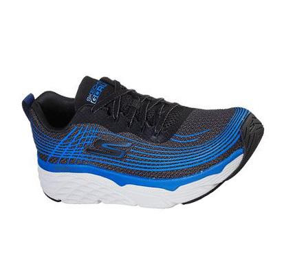 Férfi Skechers Max Cushioning Elite - Brilliant Futócipő Fekete Kék | HU6139P
