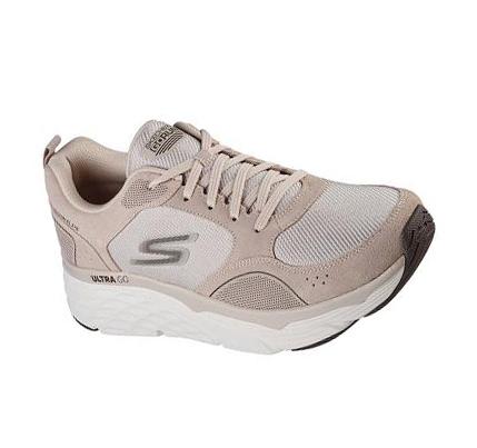 Férfi Skechers Max Cushioning Elite - Grand Suite Futócipő Bézs | HU6112K