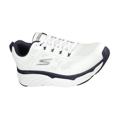 Férfi Skechers Max Cushioning Elite - Lucid Futócipő Fehér Sötétkék | HU6212A