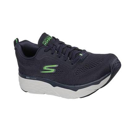 Férfi Skechers Max Cushioning Elite - Terminus Futócipő Sötétkék | HU6187Q