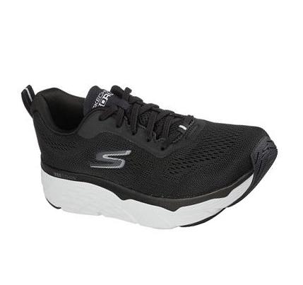 Férfi Skechers Max Cushioning Elite - Terminus Futócipő Fekete Fehér | HU61890