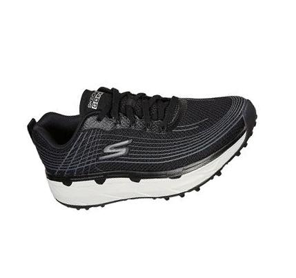 Férfi Skechers Max Cushioning: GO GOLF Ultra Max Golf Cipő Fekete Fehér | HUI633G