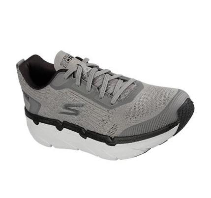 Férfi Skechers Max Cushioning Premier - Laser Quest Tornacipő Világos Szürke | HU6262B