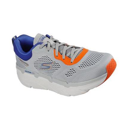 Férfi Skechers Max Cushioning Premier - Perspective Futócipő Szürke Kék | HU6275X