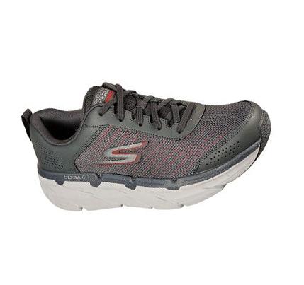 Férfi Skechers Max Cushioning Premier - Paragon Tornacipő Szürke Piros | HU6300L