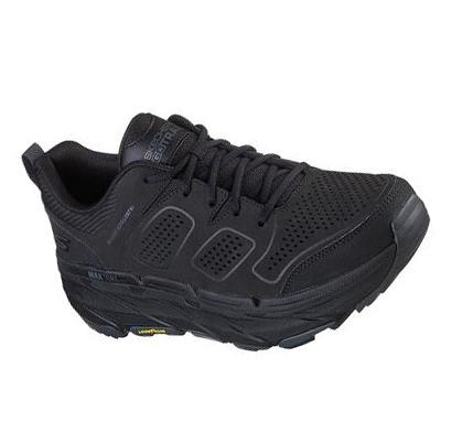 Férfi Skechers Max Cushioning Premier Trail - Sienna Túracipő Fekete | HU6058A