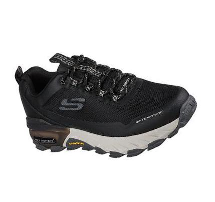 Férfi Skechers Max Protect - Fast Pálya Túracipő Fekete Szürke | HU57833