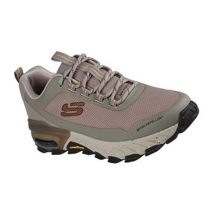 Férfi Skechers Max Protect - Liberated Túracipő Szürke Barna | HU5858L