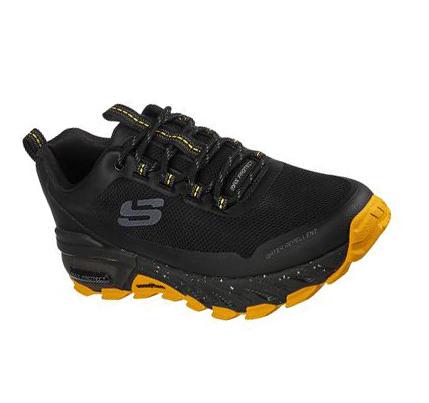 Férfi Skechers Max Protect - Liberated Túracipő Fekete Sárga | HU5908L
