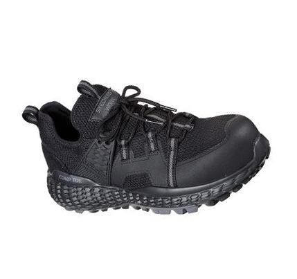 Férfi Skechers Monster Comp Toe Munkacipő Fekete | HU4036L