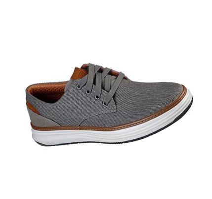 Férfi Skechers Moreno - Ederson Vitorlás Cipő Szürke | HU7606L