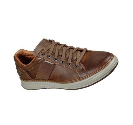 Férfi Skechers Moreno - Winsor Oxford Cipő Barna | HUI2618