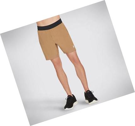Férfi Skechers Movement 7 Inch II Rövidnadrág Szürke Barna | HU3525B