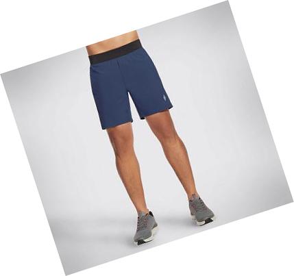 Férfi Skechers Movement 7 Inch II Rövidnadrág Sötétkék | HU3539P