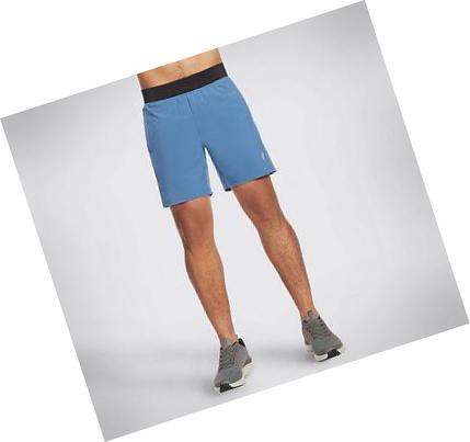 Férfi Skechers Movement 7 Inch II Rövidnadrág Kék | HU3562A